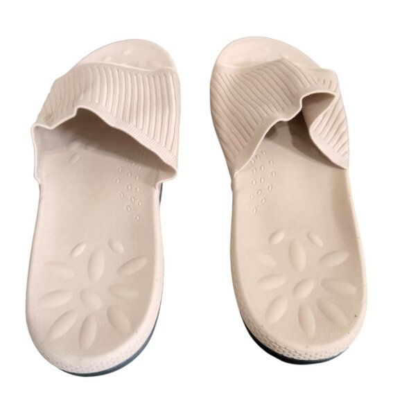 Xihalook Size 10.5 Orthotic Slides Slip-On Sandals Arch Support Open Toe - Picture 8 of 11